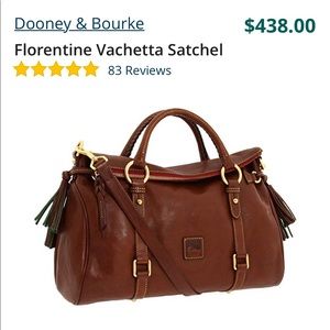 Dooney & Bourke Florentine Vachetta large satchel
